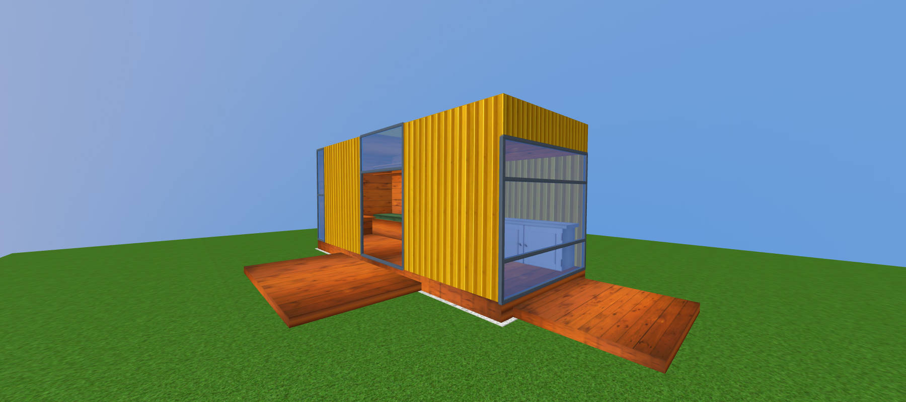 Container Model Home