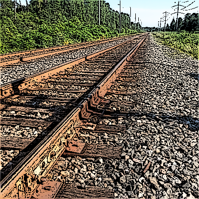 Travel through nature and time onboard a train