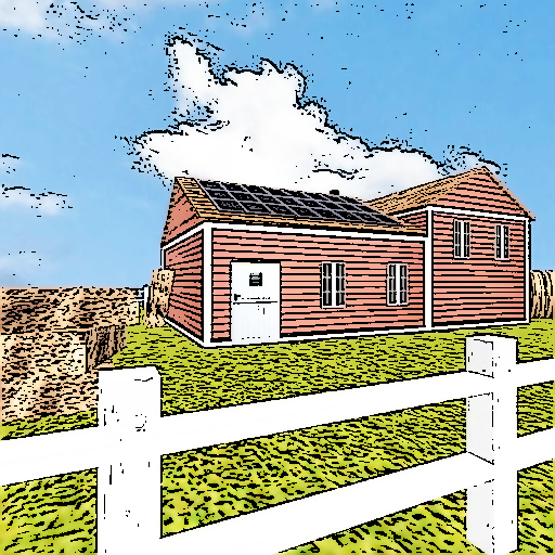 3D home design further away from the city